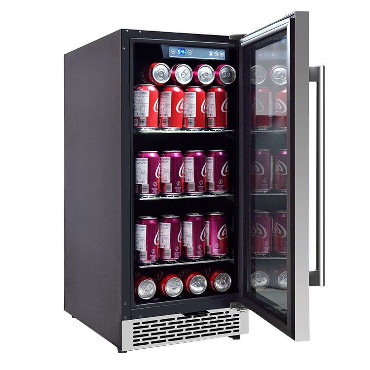 Wine Beer Dual Zone - Kulkas Bar Minuman Kecil OEM, Lemari