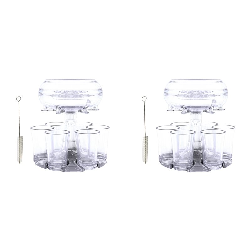 Whisky Beer And Wine - ABRU-2 Set 6 Gelas Shot Dispenser