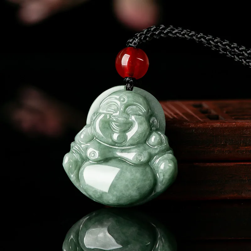 Cocktail Shaker Set - Hijau Burmese Jadeite liontin batu permata