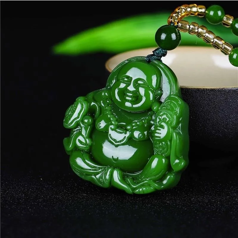 Cina Green Jade Maitreya Buddh - Cocktail Shaker Set ulasan dan harga