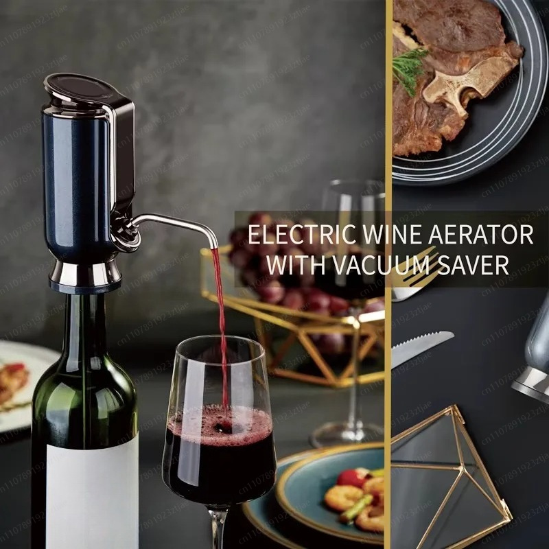 Dispenser Minuman Keras Elektr - Wine Aerator Pour ulasan dan harga