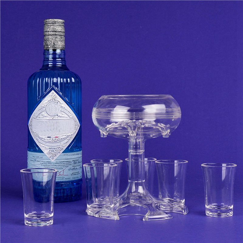 ABRU-2 Set 6 Gelas Shot Dispen - Whisky Beer And Wine ulasan dan harga