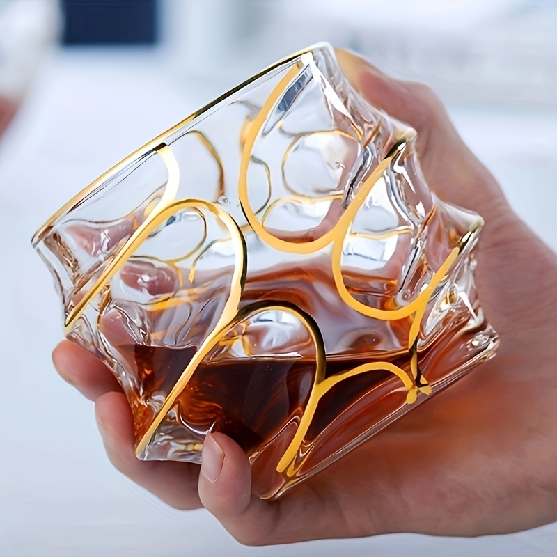 Gelas Whiskey Tumbler Garis Em - Whisky Beer And Wine ulasan dan harga