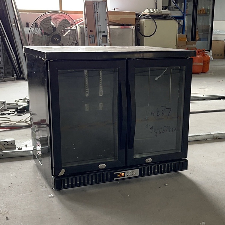 Peralatan Bar Komersial Kulkas - Wine Beer Dual Zone ulasan dan harga