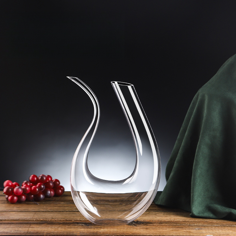 Dekanter Anggur Kaca Kristal M - Wine Aerator Pour ulasan dan harga