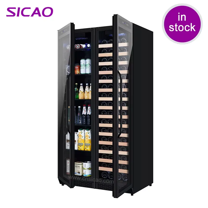 Kulkas Minuman Terintegrasi Du - Wine Beer Dual Zone ulasan dan harga